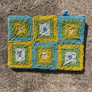 Small beaded bag
